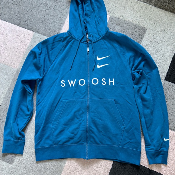 Men’s Nike Swoosh Zip-Through Hoodie - Picture 2 of 5